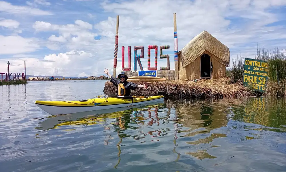 Kayaking on Lake Titicaca & Visit to the Uros Floating Islands